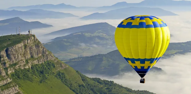 Vuelo en globo por el Nacimiento del Nervión